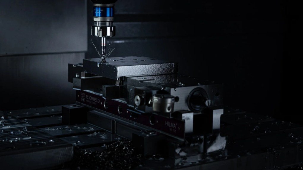 CNC tooling at work